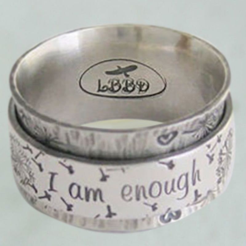 I Am Enough Ring