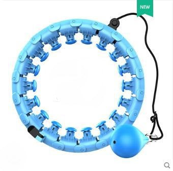 Weighted Hula Hoop for Easy Waist Slimming Exercise