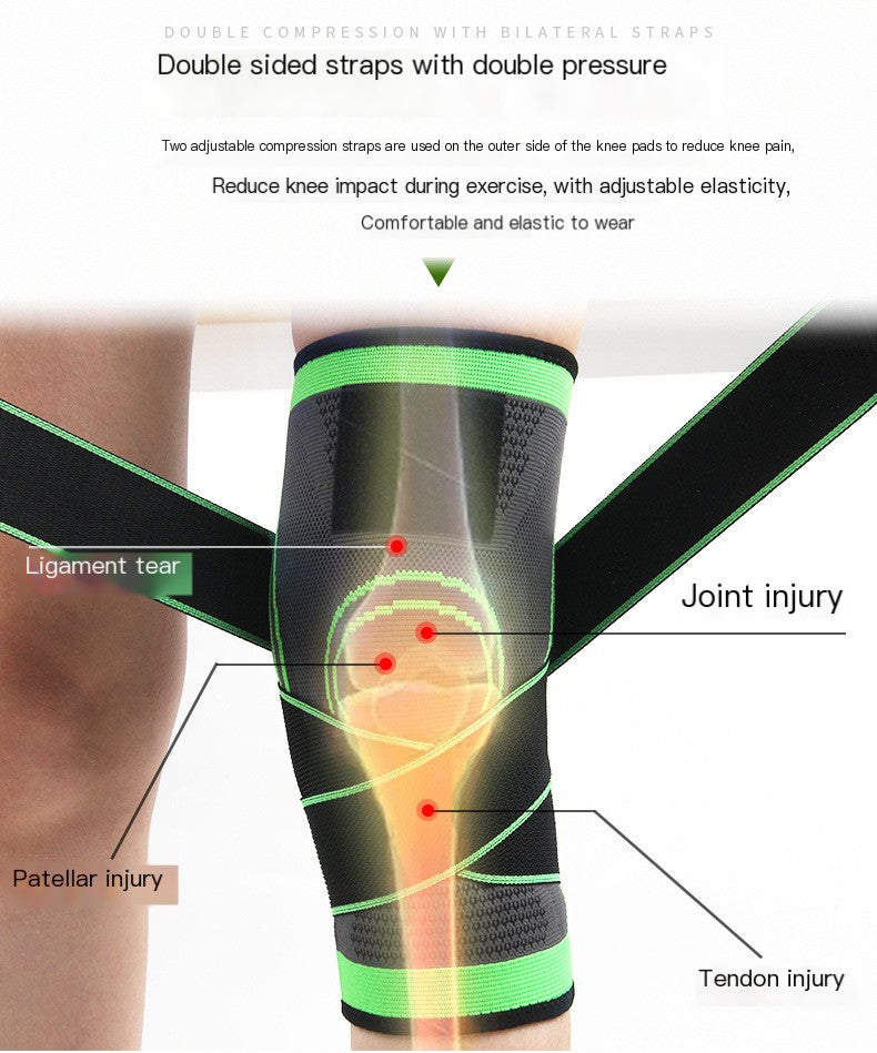 Men's Compression Knee Brace for Sports and Fitness