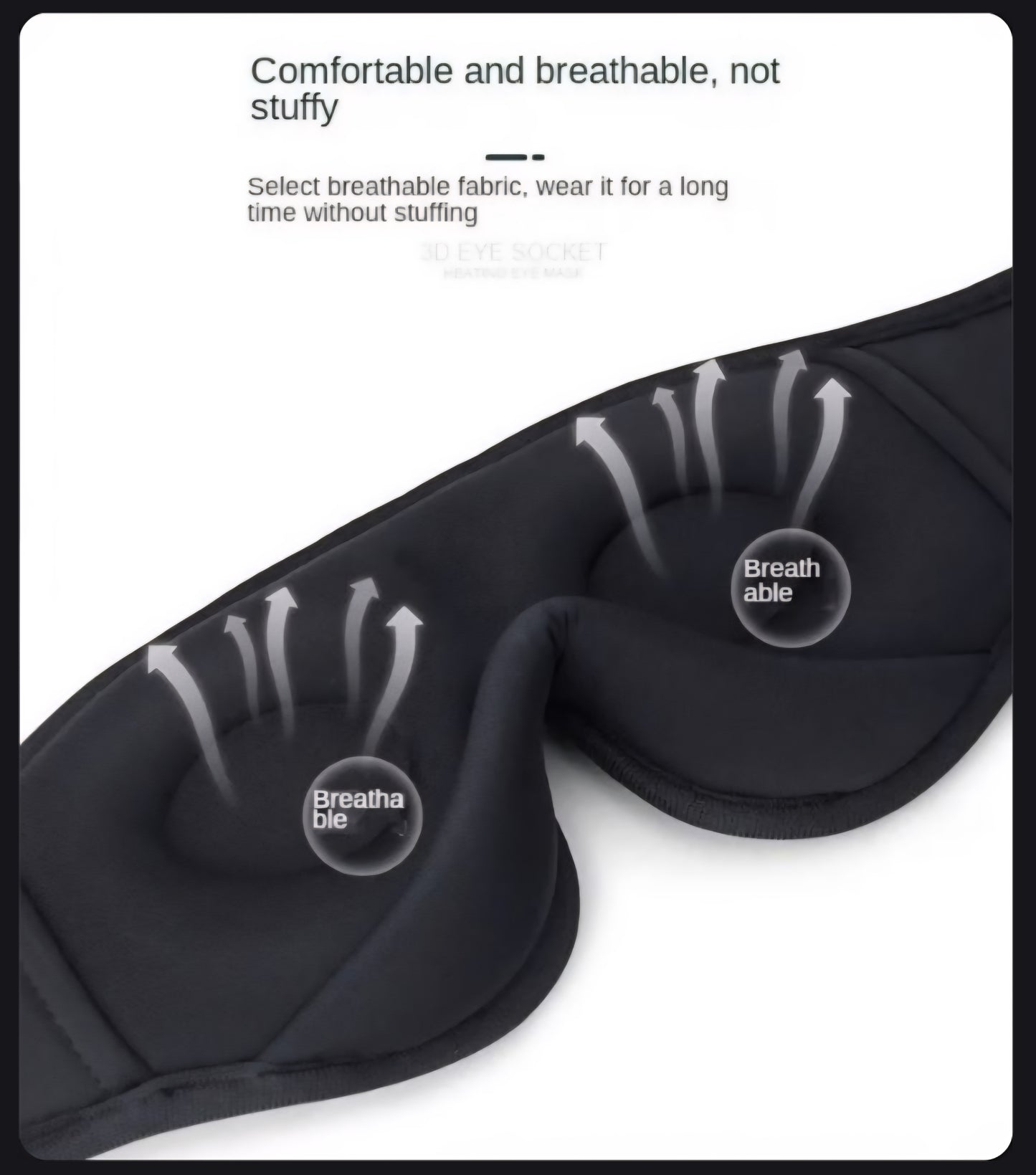3D Eye Mask Bluetooth 50 Unlimited Music Stereo