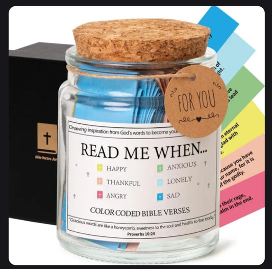 Bible Verses In A Jar