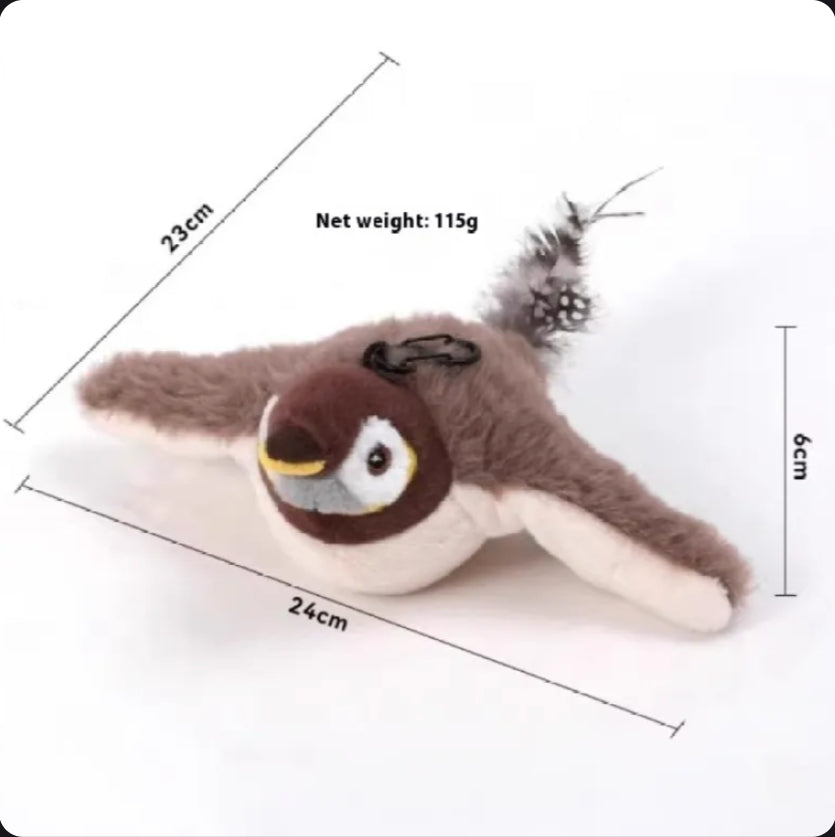 Plush Bird Pet Toy