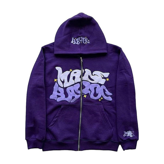 Men's Graphic Made Havoc Zip up Hoodie