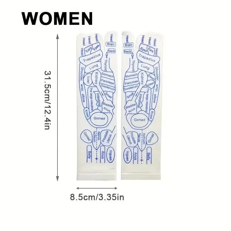 Reflexology Socks with Massage Tool (One Set)