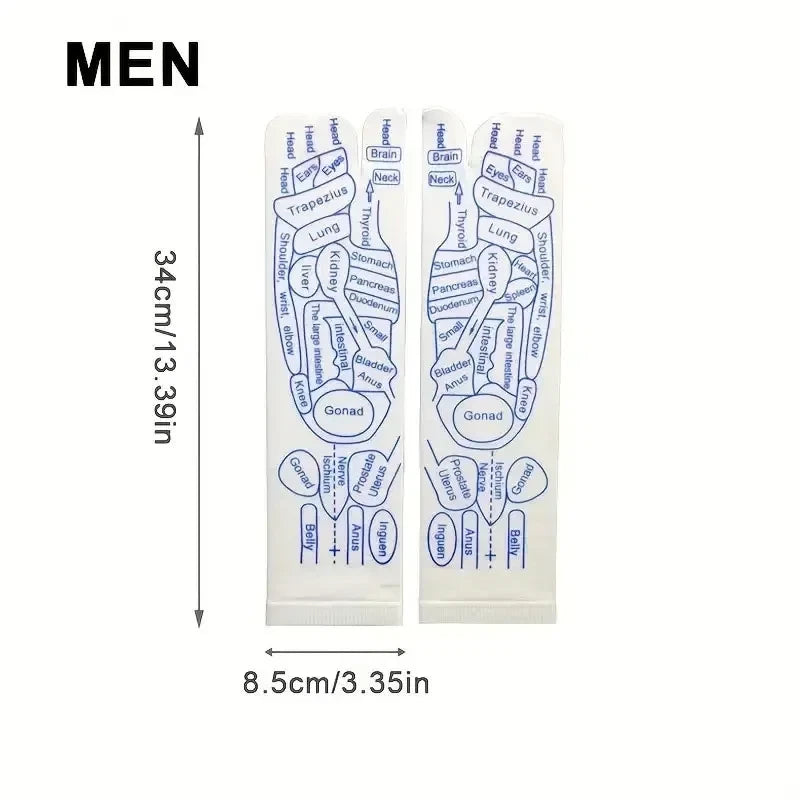 Reflexology Socks with Massage Tool (One Set)